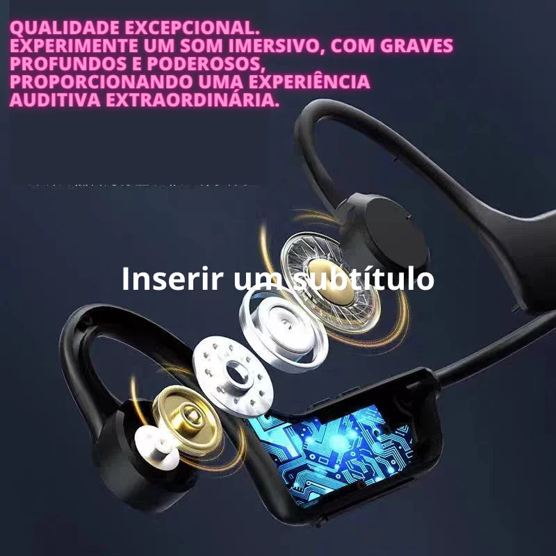 5.1 Fones de ouvido Bluetooth Ossea Driving de alta qualidade Tecnologia HiFi inovadora - NAVIO IMEDIATO PARA TODO O BRASIL