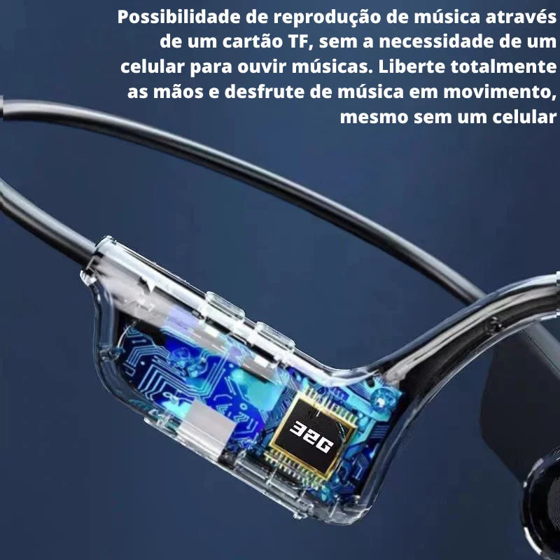 5.1 Fones de ouvido Bluetooth Ossea Driving de alta qualidade Tecnologia HiFi inovadora - NAVIO IMEDIATO PARA TODO O BRASIL