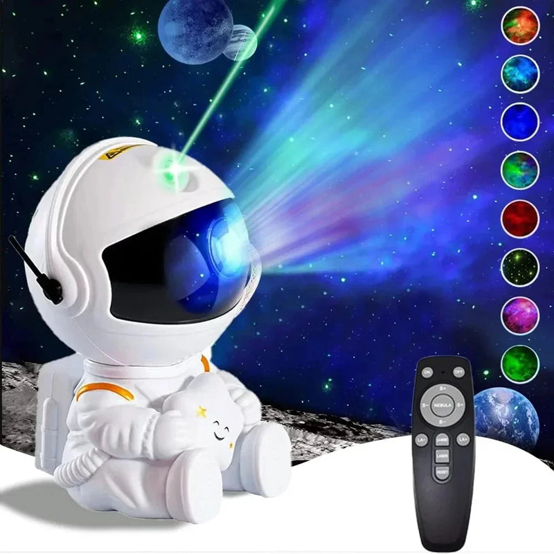 Brazil Astronaut Starry Sky Projector, Galaxy Night Light, Starry Sky Projector, LED Astronaut Light, Bedroom and Game Room